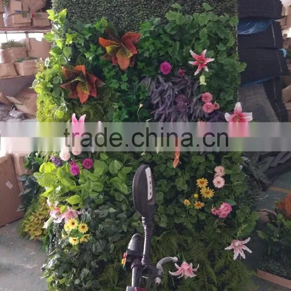SJ744545 Wall Hanging Artificial Flowers Green Plant Indoor Decoration photo-4