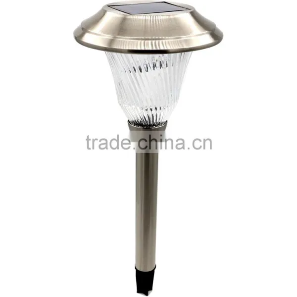 170 Stainless Steel Solar Pathway Light LED Garden Landscape Lawn Lamp photo-2