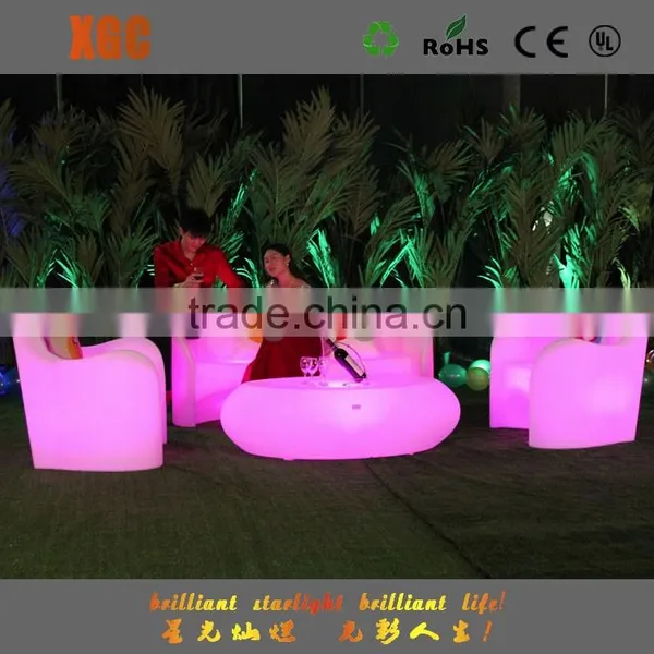 Re-chargable Led Sofa for Cereberation Events Rental photo-3
