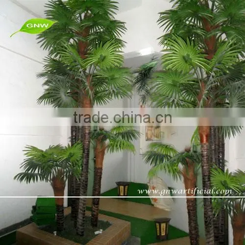 GNW APM033 7ft Tall Plastic Coconut Palm Tree Use for Home Decor on Sale