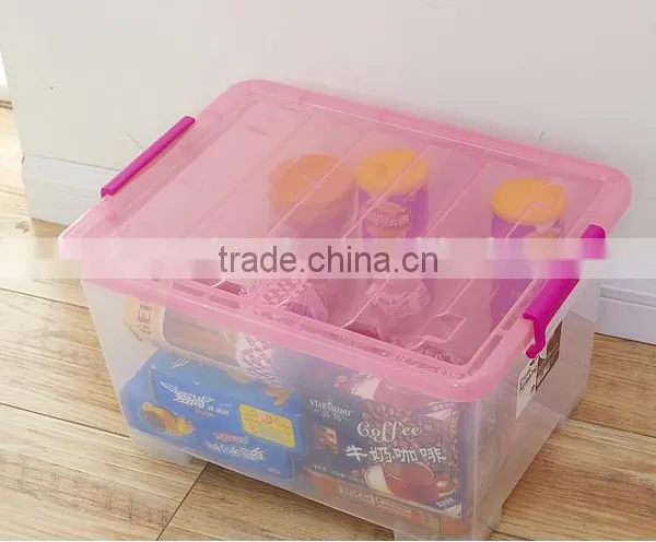 25L Plastic Storage Box For Cloths And Foods Storage Container photo-5