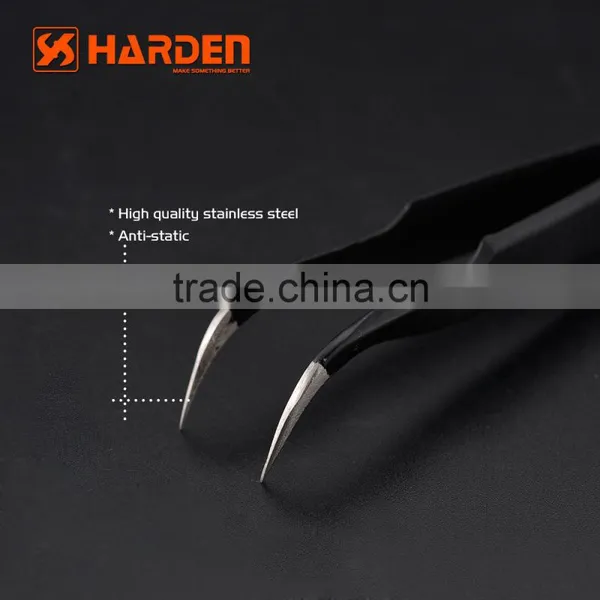 Professional Bent Nose Anti-Static Stainless Steel Tweezer photo-2