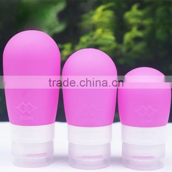 Silicone Travel Bottle Set Protable for Shampoo Lotion Travel Bottle Wholesaler Cheap photo-5