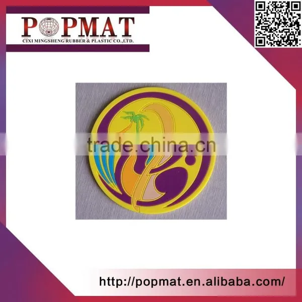Low Cost Soft Pvc/ Rubber/ Silicone Coaster photo-4