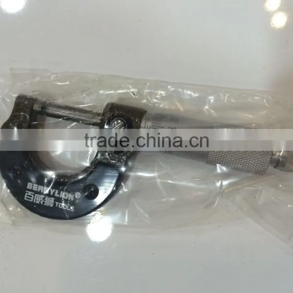 Good Packing Manual 0-25mm Screw Micrometer for Student photo-4
