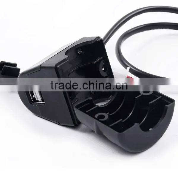 Handlebar Charging System Waterproof Dual USB Charger Socket photo-2
