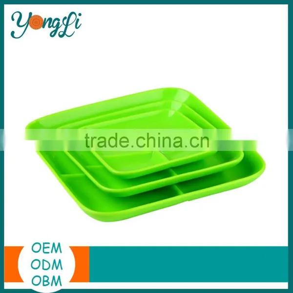 New Products 2016 Unbreakable, Safe, BPA Free Kitchen Microwave Silicone Plate photo-3