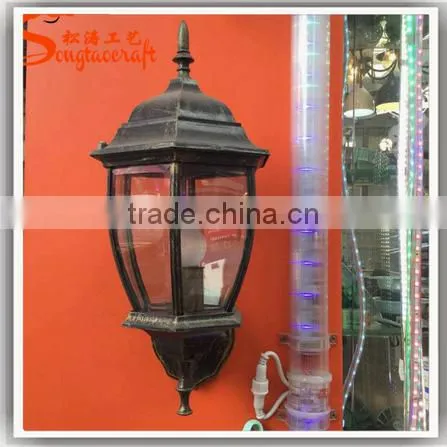 Latest Design 5M Fiberglass Artificial Plastic Outdoor Lighted Palm Trees photo-6