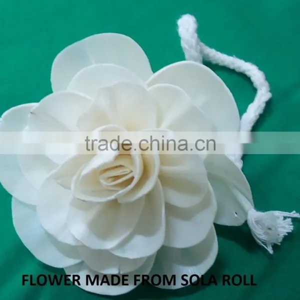 Sola Diffuser Flower - Made From Sola Wood - From India - Hi-quality Balsa Wood Diffuser Flower photo-6