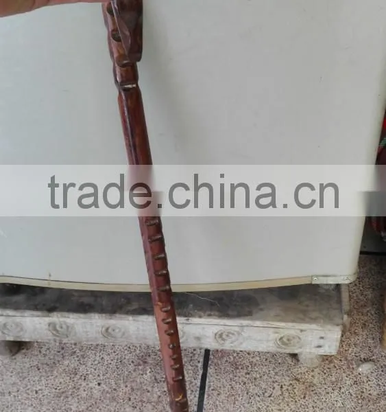 SHARK TEETH COMBAT CANE- SELF DEFENSE- MARTIAL ARTS- CUSTOM CANE- USA photo-3