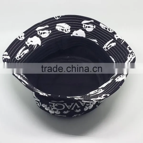 100% Cotton Kid Bucket Cap Child Cartoon Bucket Hat photo-4