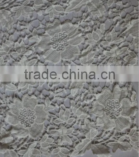 2014 embroidery lace trim fabric