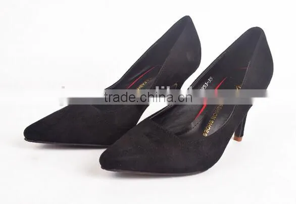GZY Women High Heel Shoes Good Quality Hot Selling Whoelsale Guangzhou 2017 Stock Charming Model Italy Stock photo-5