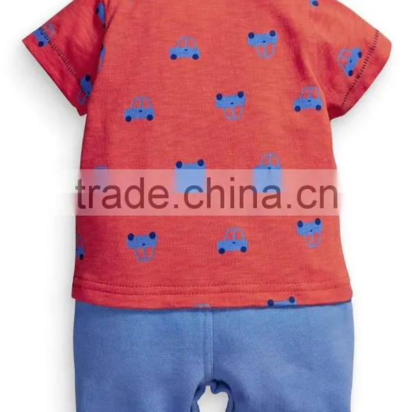 2015 Arrival Stylish Short Sleeve Onesie Bodysuit Newborn Cotton Clothes Baby Onesie photo-2