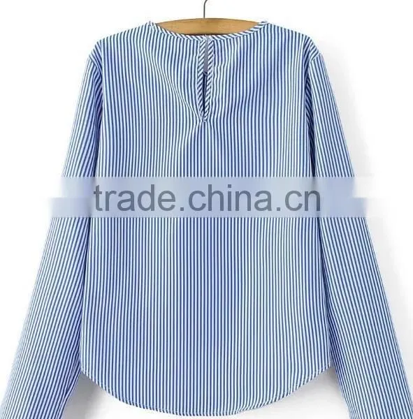 Runwaylover EY2362B Women Fashion 2017 Embroidery Pullover Blouse photo-2