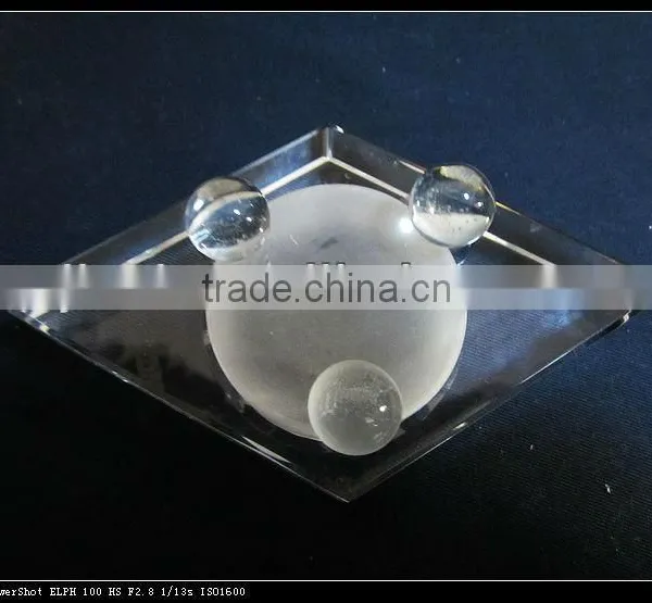 Elegant Crystal Ball Candlesticks photo-4