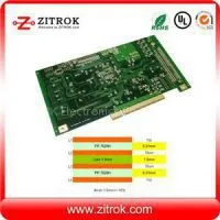 Plated Gold Finger 4Layer Multilayer PCB Board
