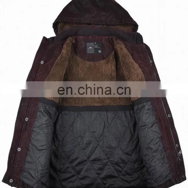 2015 Mens Oem Brand Fashion Leather Jackets With High Quality photo-2
