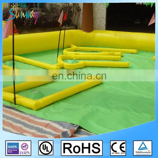 Commercial Inflatable Golf Game Inflatable Golf Arena Inflatable Golf Practice Field for Sale photo-4