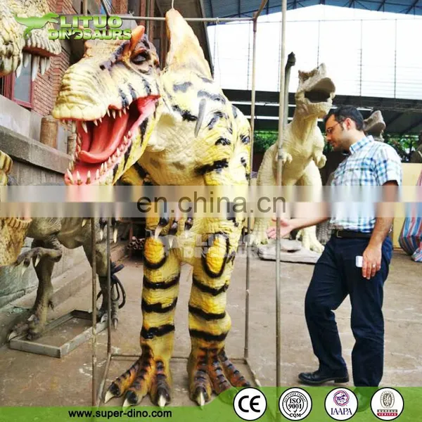 Simulation Dinosaur Costume of Spinosaurus Hide Legs photo-2