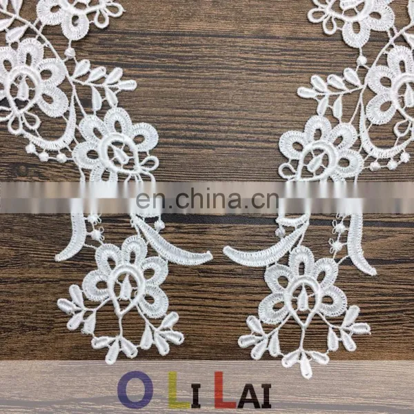 OLN12233 Wholesale Poly Embridered Neck Lace for Garment Accessories photo-4