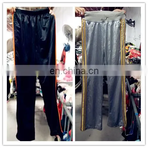 Fashionable Italian Used Men Sports Slacks and Cheap Used Clothes