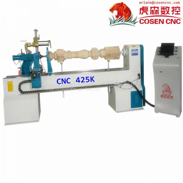 Cnc Woodworking Lathe Machinery for Making Wooden Furniture Legs photo-2