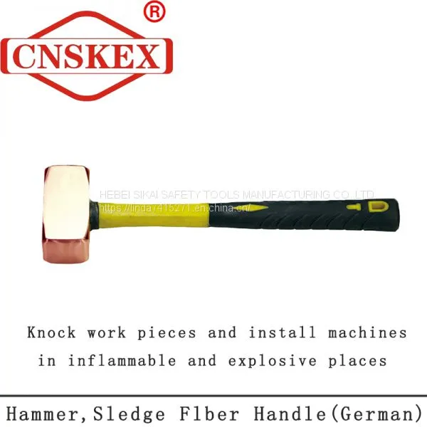Non Sparking Hammer Sledge Fiber Handle(German) Tools