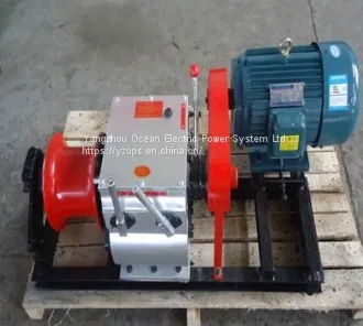 Cable Pulling Machine; Electricity Motor Winch; Electricity Engine Pulling Winch photo-5