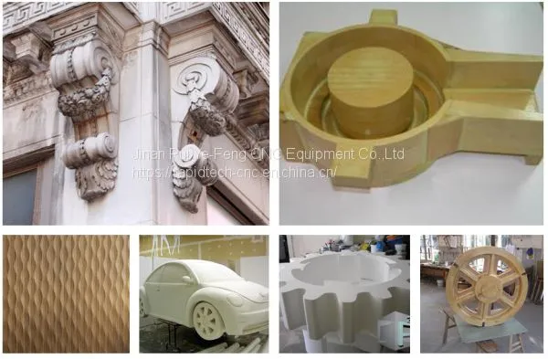 Economic RD-4080 Large CNC Wooden Mold Making Machine 3d Engraving Machine photo-3