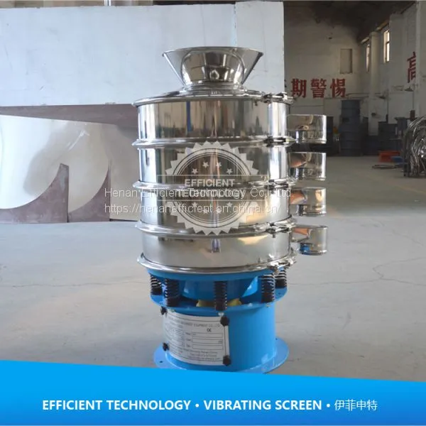 Fine Food Screening Rotary Circular Vibrating Screen Classifier Manufacturer photo-5