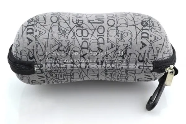 Wholesale Fashionable, Advanced and Crush-resistant Zippered Sunglasses Case photo-3