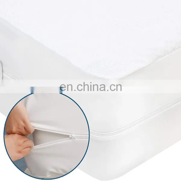 2020 Amazon Hot Sale Home Textile Encasemeent King Size Bed Waterproof Mattress Covers Protector With TPU Lamination photo-4