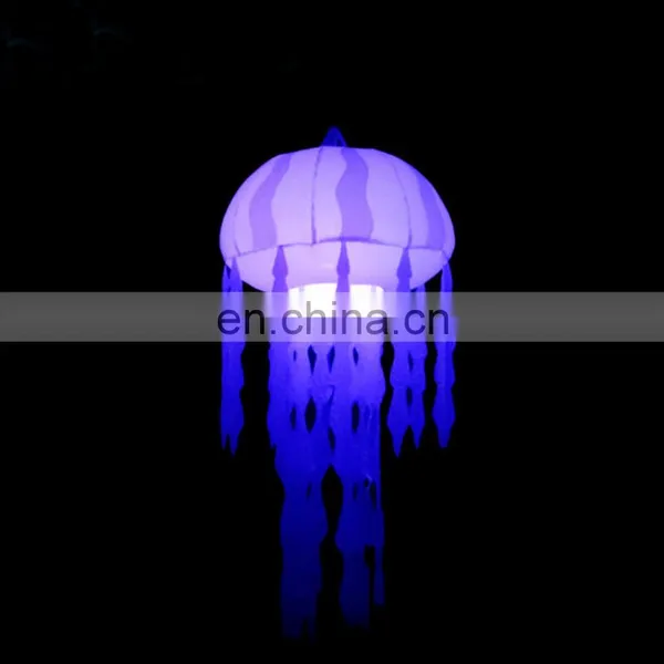Stage Decoration LED Inflatables Ceiling Hanging Inflatable Lighting Jellyfish Balloon for Night Show photo-4