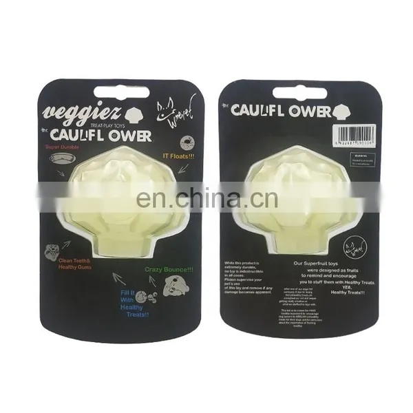 Super Durable Luminous Cauliflower Shaped Treats IQ Puzzle Chew Toy Interactive Toy Dog Toy photo-5