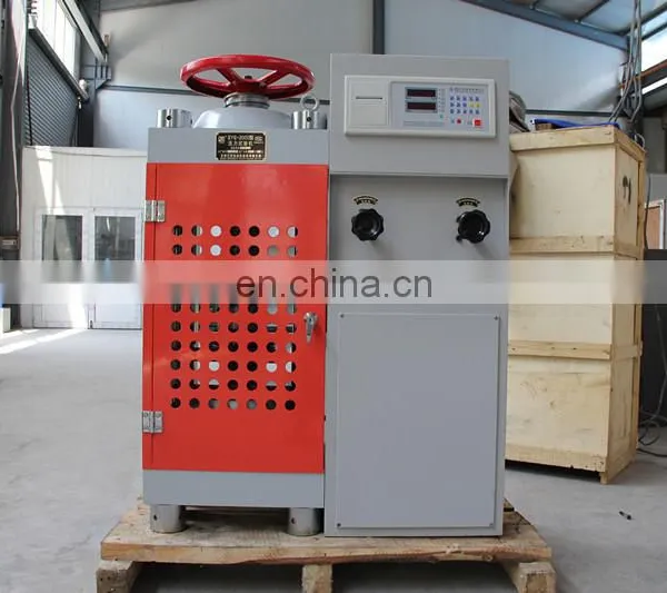 YES 2000 KN 200 TON Concrete Brick Mould /cement Block Testing Machine+compressive Test Equipment photo-3