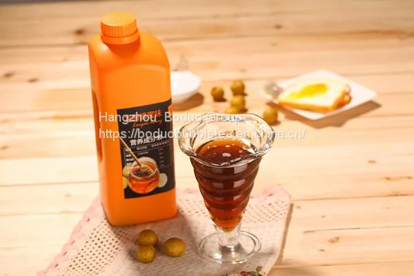Juicy Peach Flavored Syrup (Concentrated) China Supplier Factory photo-3
