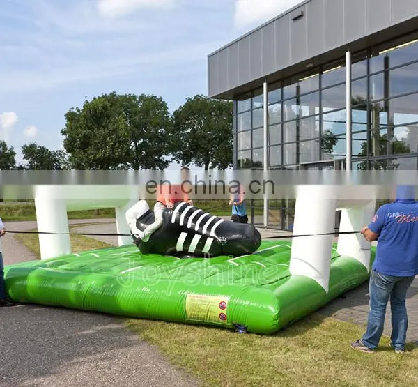 Inflatable Soccer Theme Pull Riding Carnival Games For Adults photo-3