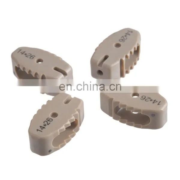 Quality Assured Orthopedic Surgery Implants PLIF Peek Cage for Cervical Fixation Plif Peek Cage for Spine Fixation Spine Implant photo-6