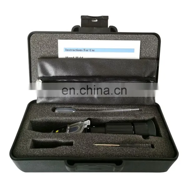 Sodium Chloride Test Meter Metal Material 0-10% Sea Water Salinity Refractometer With LED Light photo-3