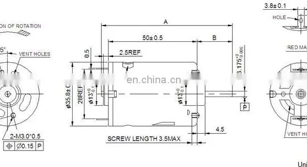 High Quality 540 12v 500w 12v dc Electric Motor Bicycle 250w dc Electric Motor 12v dc Electric Motor 48v photo-5