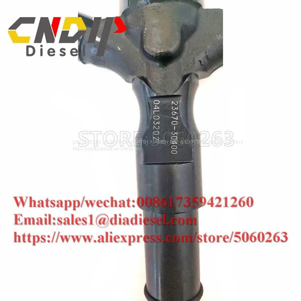 CNDIP Diesel Fuel Common Rail Injector Toyota 23670-30400 DENSO 295050-0460 for Toyota 1KD FTV Engine For Sale photo-3
