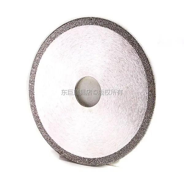 4 Inch Electroplated Diamond CBN Cutting Wheel Super Thin High Precision Cutting Disc photo-2