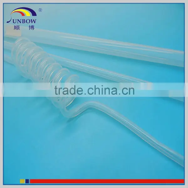 Smooth surface fep tubing for pumps
