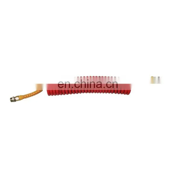 Professional Manufacture Trailer Air Brake Hose Spring Pneumatic Coils 7.5M Trailer Connection Pipe for Truck Nylon Tubes