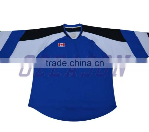 Custom Men's Hockey Jersey Set Embroidery Ice Hockey Jersey With Socks for Teams photo-4