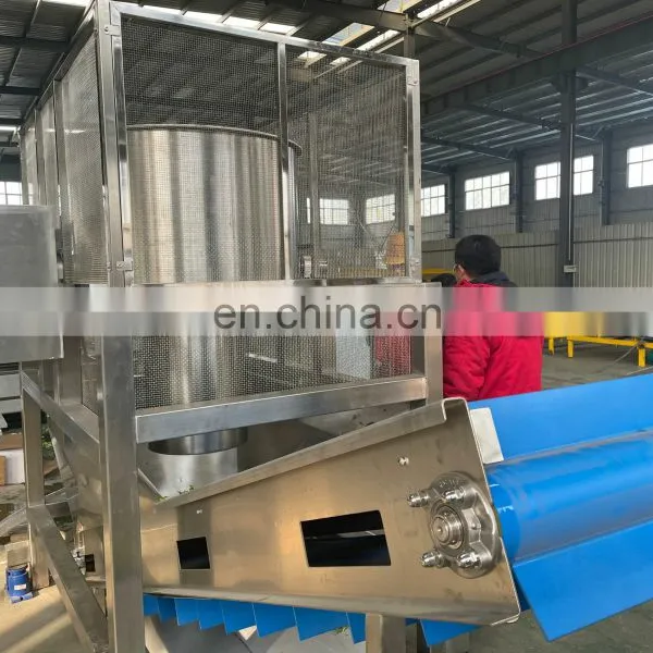 SUS 304 Vegetable Salad Commercial Vegetable Dehydrating Processing Line Good Quality photo-3