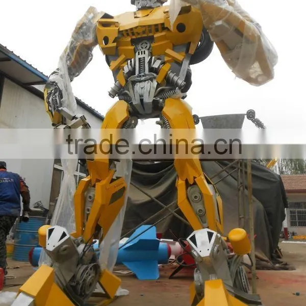 Modern Metal Art Sculptures for Outdoor Decoration Optimus Prime photo-4