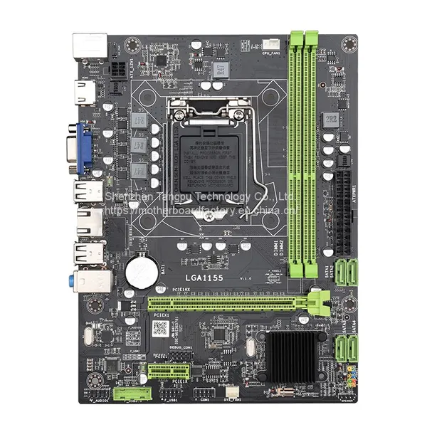 H61 motherboard 1155 pin 100 megabytes DDR3 h61 motherboard boxed computer desktop motherboard