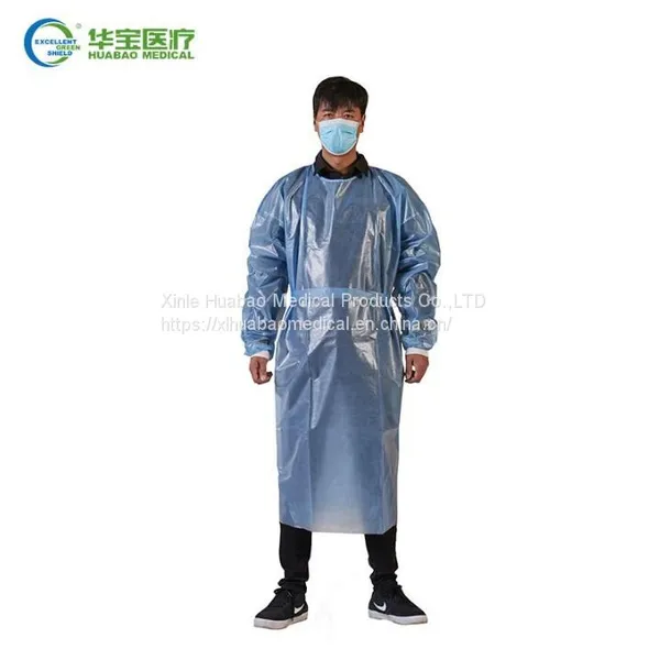 GA6-2001 Disposable Isolation Gown Chemical Resistant Disposable Coveralls Disposable Coveralls Manufacturer